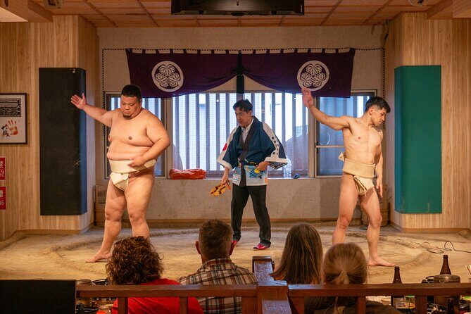 The SUMO Show & Experience with Hot pot lunch - Experience the Thrill of Sumo in Tokyos Heartbeat