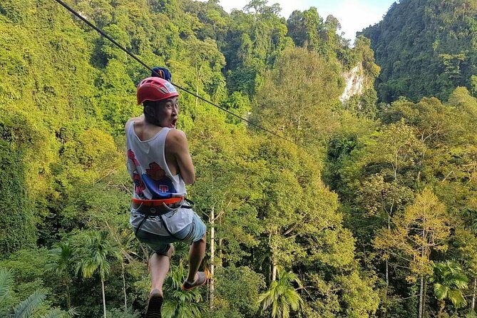 Thrilling Zipline Adventures at Thai'd Up in Krabi's Lush Jungle - Thrilling Zipline Adventures at Thaid Up in Krabis Lush Jungle