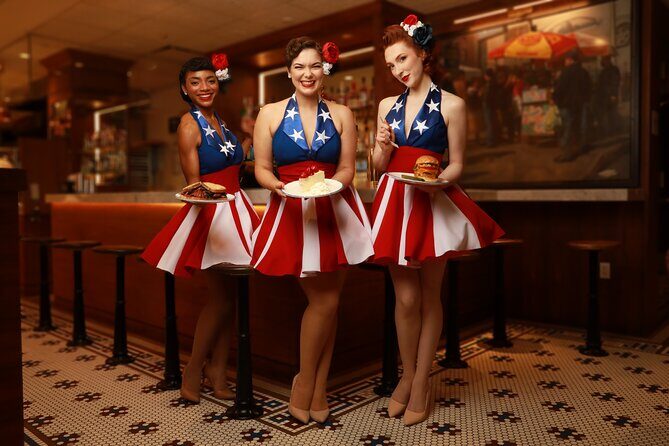 Times Square Live Show & Dinner- The Satin Dollz! - Key Points