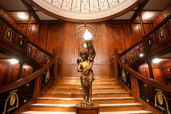 Titanic Artifact Exhibition Entry Ticket - Key Points