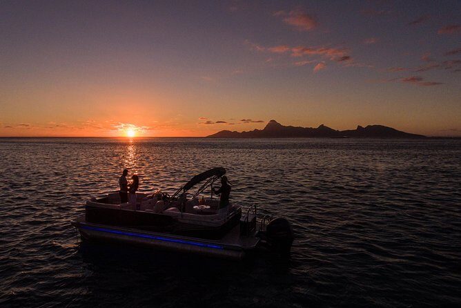 Toa Boat Bora Bora Private Sunset On Majestic Pontoon Boat - A Detailed Look at the Bora Bora Sunset Experience