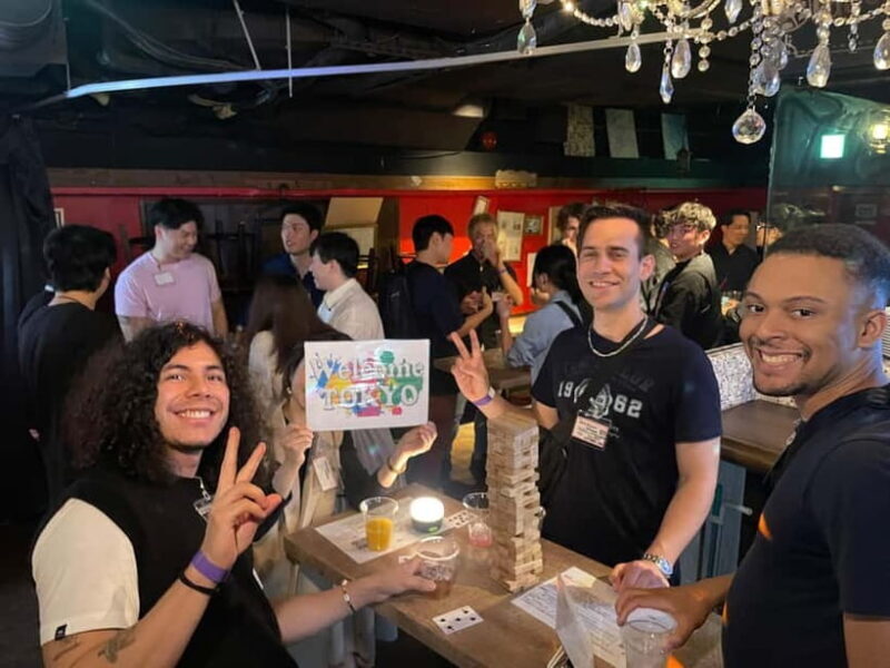 Tokyo: 20's 30's International Social Unlimited-Drink - Key Points