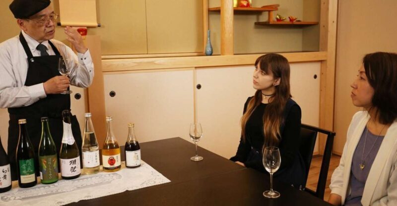 Tokyo: 7 Kinds of Sake Tasting with Japanese Food Pairings - Key Points