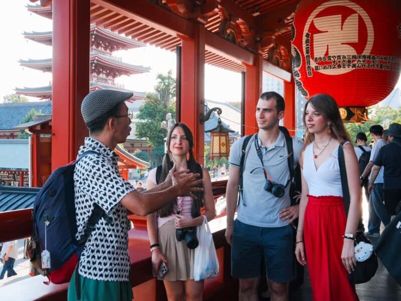 Tokyo: Asakusa & Tokyos Oldest Temple Senso-ji Walking Tour - Key Points