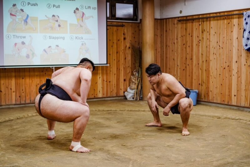 Tokyo: Authentic Sumo Wrestling Experience with Lunch - Key Points