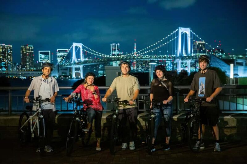 Tokyo Bay Area: Sunset Night View 3h E-bike Guided Bike Tour - Discovering the Itinerary: A Deep Dive