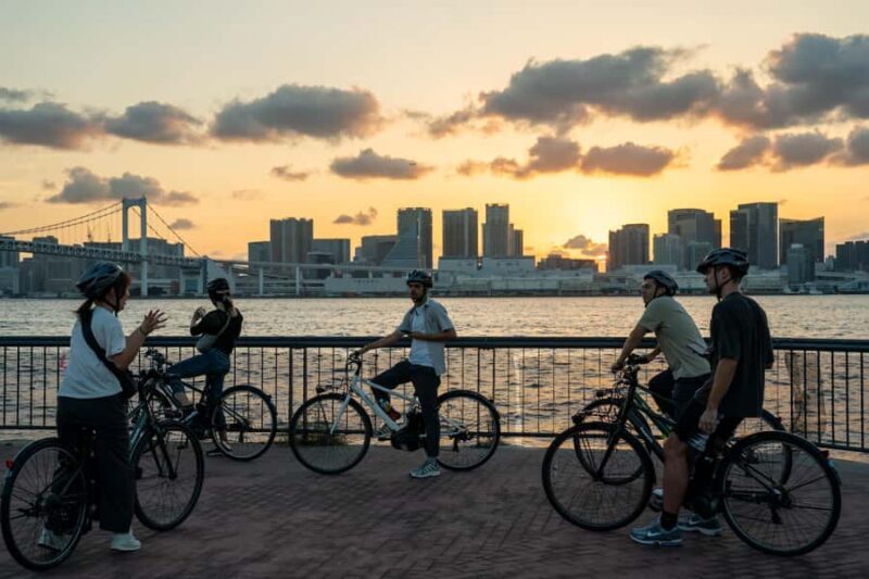 Tokyo Bay Area: Sunset Night View 3h E-bike Guided Bike Tour - FAQ