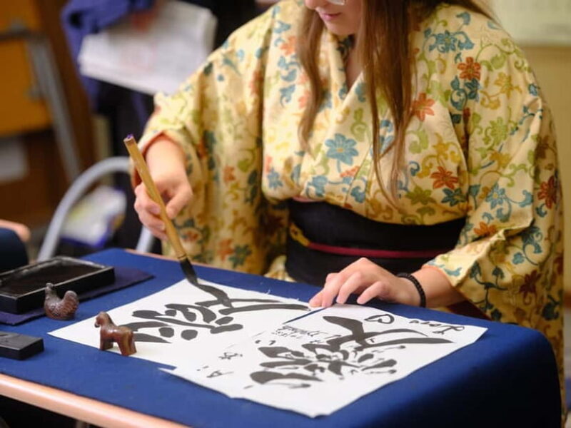 Tokyo: Calligraphy Experience with Kimono or Samue - The Experience’s Strengths and Small Drawbacks