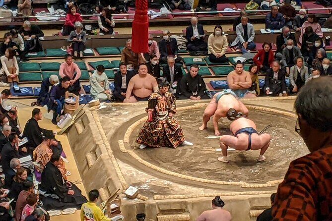 Tokyo: Enjoy Sumo match and know about it! [Ticket included] - An Authentic Look at Sumo in Tokyo