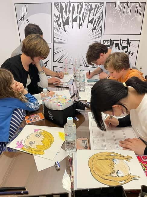 Tokyo/Ikebukuro Manga lesson by acitive pro-Manga artists - Introduction