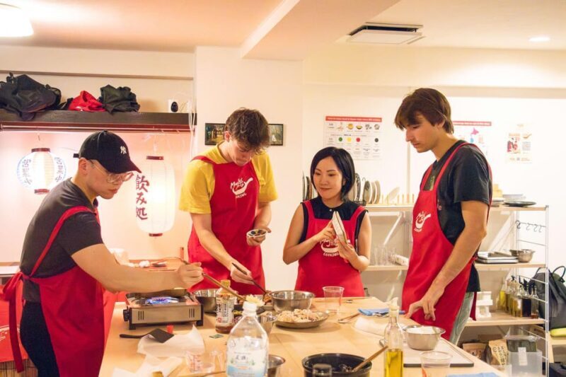 Tokyo: Izakaya-Style Cooking Class with Sake Pairing - The Cooking Process: From Prep to Plateful