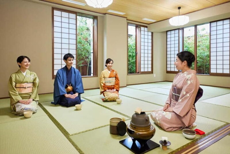 Tokyo: Kimono Tea Ceremony with Matcha and Sweet - Key Points