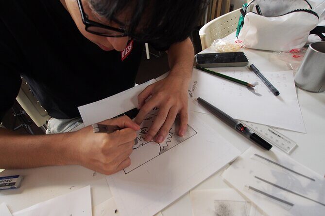 Tokyo Manga Drawing Workshop Guided by Active Pro Manga Artist - Authentic, Fun, and Educational