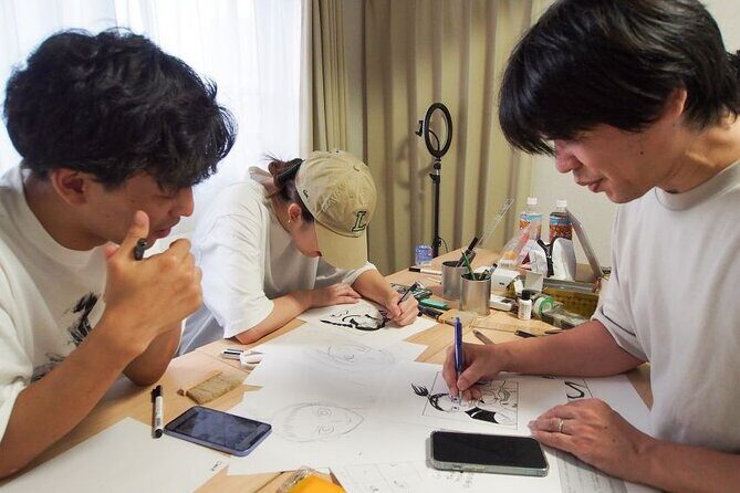 Tokyo Manga Drawing Workshop Guided by Active Pro Manga Artist - The Sum Up