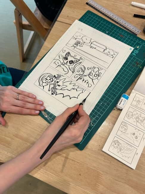 Tokyo: Manga Storytelling and Inking Workshop - What You’ll Take Home