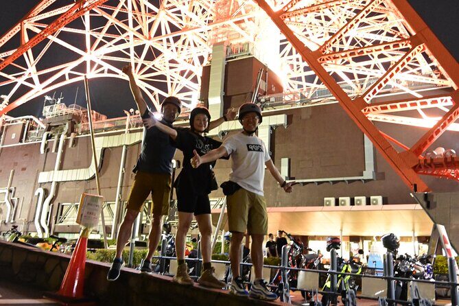 Tokyo Night Bike Tour: From Shibuya to Tokyo Tower via Roppongi - Key Points