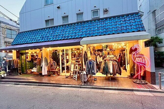 Tokyo Private Vintage Shopping Tour in a Town of youth culture - Key Points