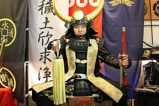 Tokyo Samurai Armor Experience in a Photo Studio - An Authentic Samurai Experience in Tokyo