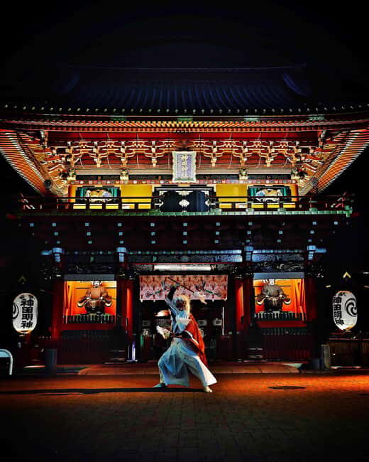 Tokyo: Samurai Entertainment Night Show in Kanda Shrine - Food and Drinks: A Taste of Japan