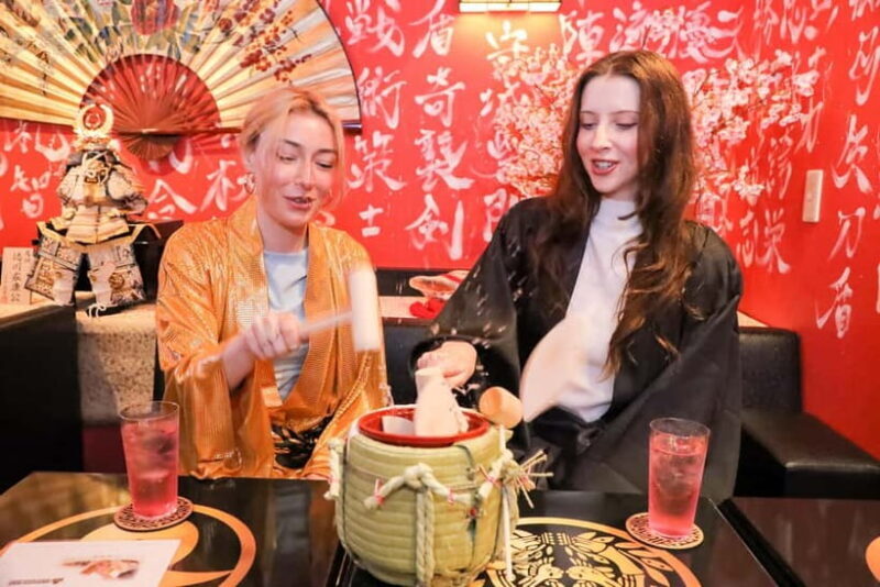 Tokyo: Shogun-Themed Samurai Cosplay, Sake Ceremony Karaoke - In Summary: Who Will Love This?