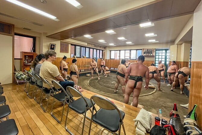 Tokyo Sumo Morning Practice Tour w/ Ring-Side Seat + Photo Shoot - The Itinerary in Detail