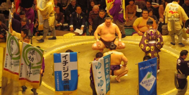 Tokyo: Sumo Tournament Tour with Chair Seat Tickets - In The Sum Up