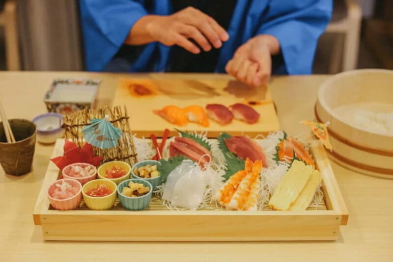 Tokyo: Sushi Making Class in a Happi Coat near a Famous Spot - The Learning Experience