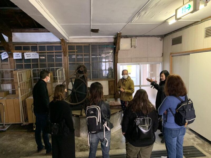 Tokyo: Toshimaya Sake Brewery Tour with Sake Tasting - Key Points