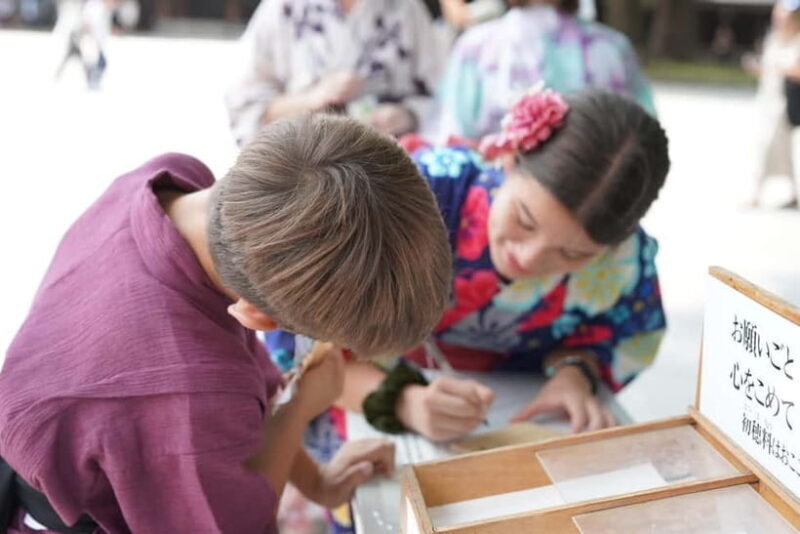 :Tokyo,Shibuya /Meiji Shrine tour in KIMONO/English-friendly - Final Reflection