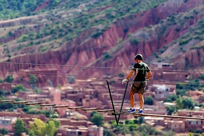 Top Rated Atlas Mountains Zipline from Marrakesh - An Adventure in the Heart of the Atlas Mountains