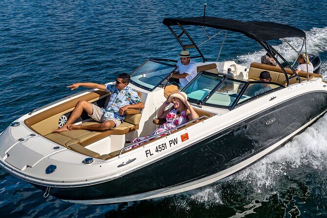 Top-Rated Boat Rental with Captain | 1 to 11 People - The Price and Value