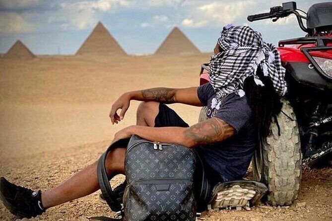 Top Tour Giza Pyramids ,Sphinx ,camel ride and ATV safari - A Deep Dive into the Giza Pyramids Tour