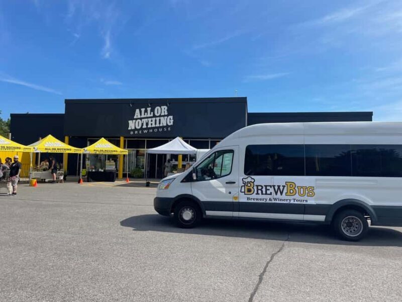 Toronto: Private Customizable Partybus Brewery Tour - An Inside Look at the BrewBus Experience