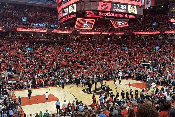 Toronto Raptors Basketball Game Ticket at Scotiabank Arena - An Authentic Look at a Toronto Raptors Game Experience