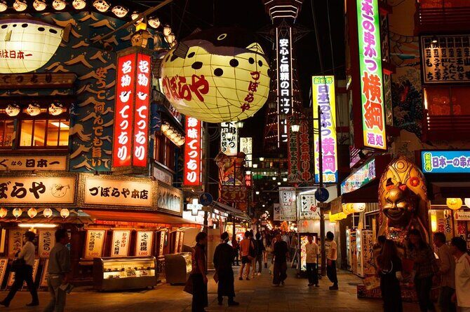 Tour and Food Tour in Osaka with Goverment Guide All incluided - Practicalities and What You Can Expect