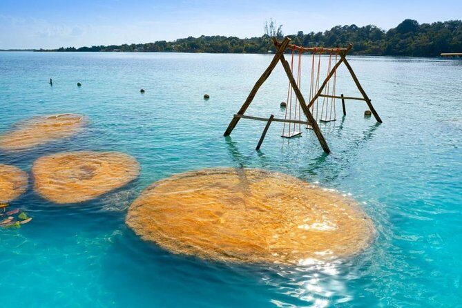 Tour Bacalar - Lake of Seven Colors! Riviera Maya Round Transportation - Exploring Fort San Felipe (2 Hours)