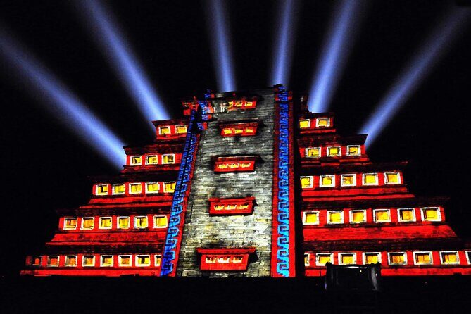 Tour Chichen Itza "Noches de Kukulkan" + Cenote & Hubiku from Cancún - Key Points
