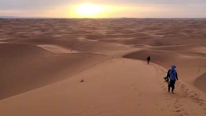 Tour from M'hamid to Erg Zahar & Erg Chegaga by 4x4 - 4-day - A Deep Dive into the Sahara Adventure