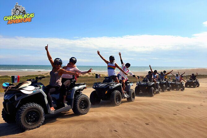 Tour in 4x4 ATVs inside the Dunes of Chachalacas, Veracruz - Key Points