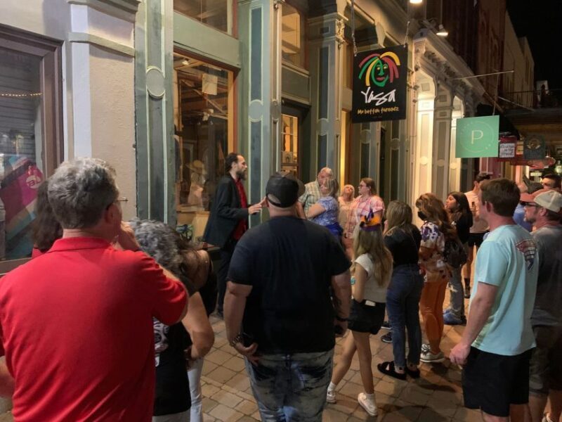 Tour of haunted locations with ghost hunting gear. - What to Expect on the Ghost Tour of Galveston’s Strand