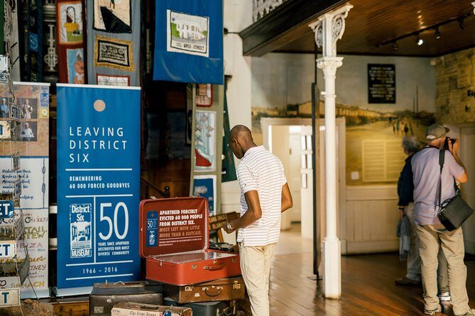 Township Tour District 6 Museum Robben Island drop off at hotel - Key Points
