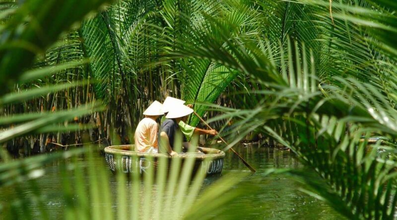 Tranquil Basket Boat Ride at Water Coconut Forest - The Sum Up