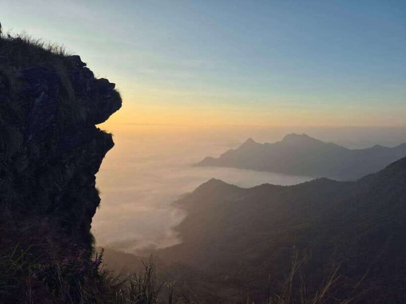 Transfer : wonder full Sunrise and landscape at Phu Chifa - Key Points