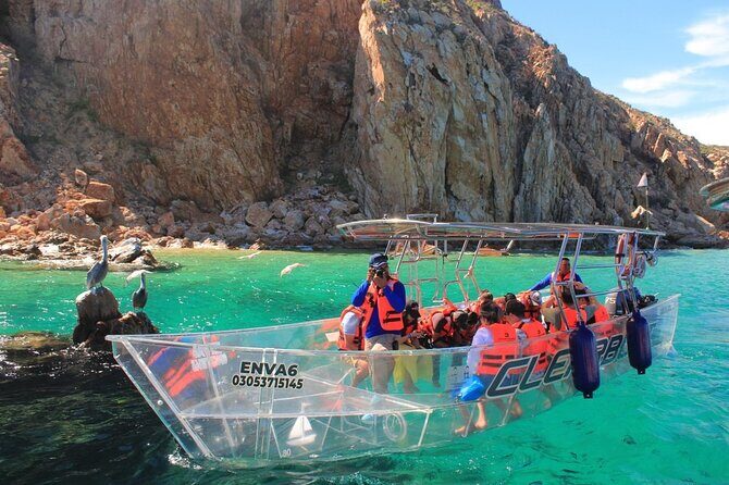 Transparent Boat Tour Cabo San Lucas Arch and Playa del Amor - Exploring the Tour: What to Expect