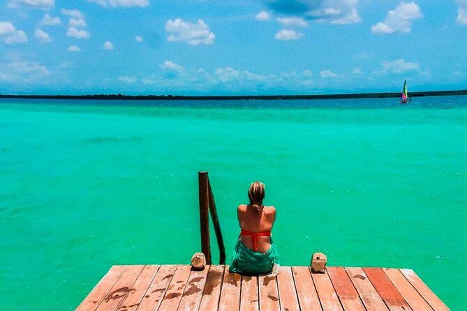 Travel Boat in Pontoon to Bacalar & Cenote Azul from Cancun - The Sum Up