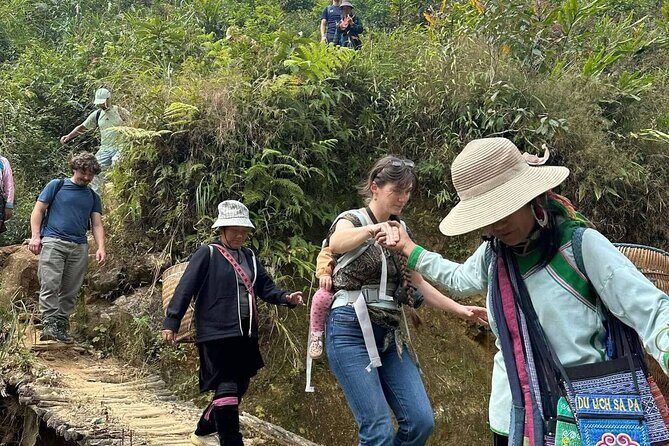 Trekking SaPa 2-Day Local Adventure with Homestay & Guide - The Walking and Trekking Experience