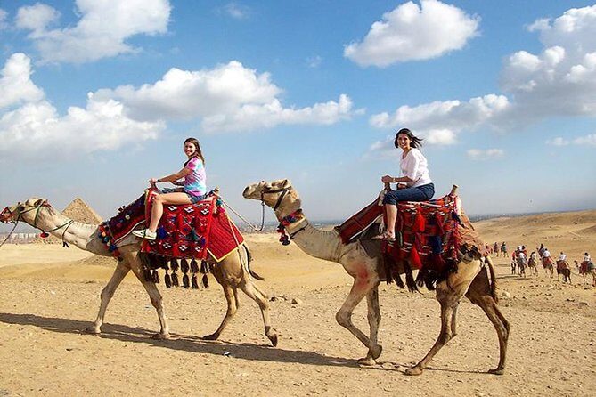 Trip Giza Pyramids, Egyptian Museum, Market,, camel Ride - The Sum Up