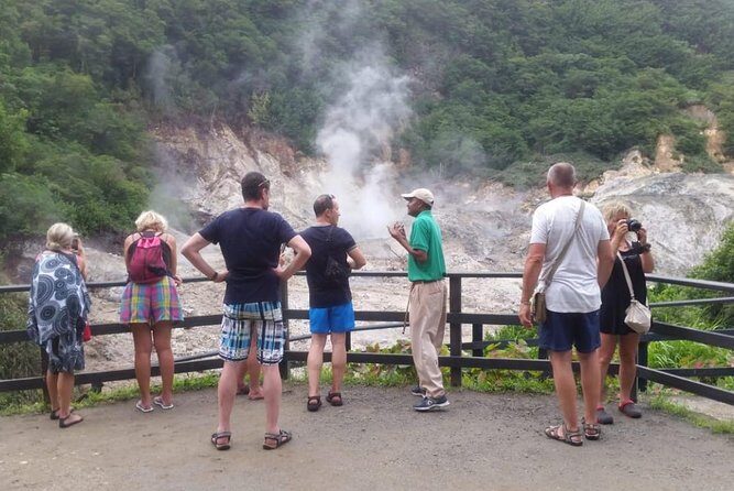Trip to Soufiere: Volcano, Twin Pitons, Waterfall, Mud Bath & Botanical Garden - Key Points