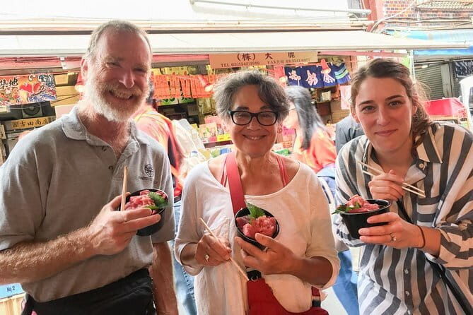 Tsukiji FISH MARKET "Hidden Food Spots TOUR" in SPANISH & ENGLISH - Who Will Love This Tour?