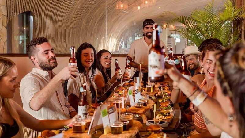 Tulum beer school, brews & bites and visit to beer fabric - Key Points